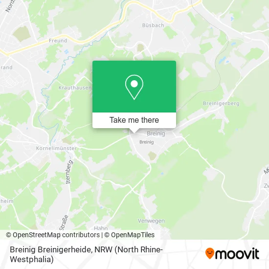 Карта Breinig Breinigerheide