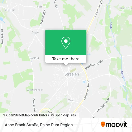 Карта Anne-Frank-Straße