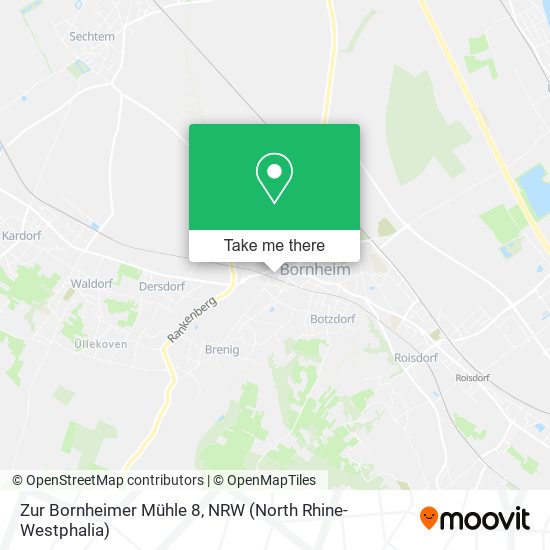 Zur Bornheimer Mühle 8 map