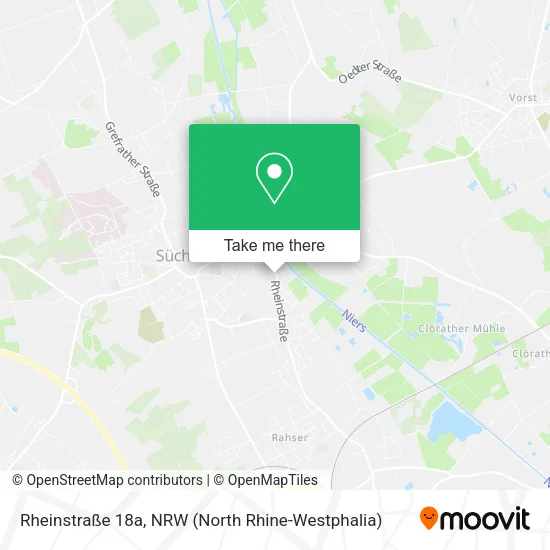 Карта Rheinstraße 18a