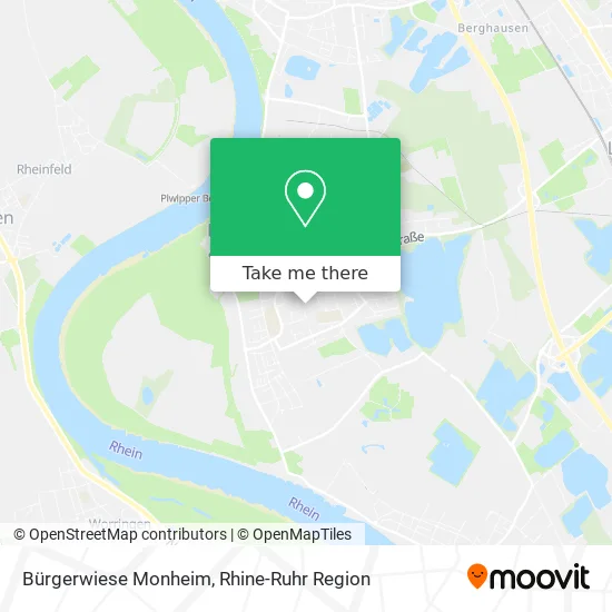 Карта Bürgerwiese Monheim
