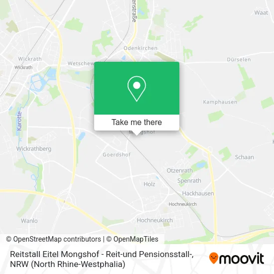 Reitstall Eitel Mongshof - Reit-und Pensionsstall- map