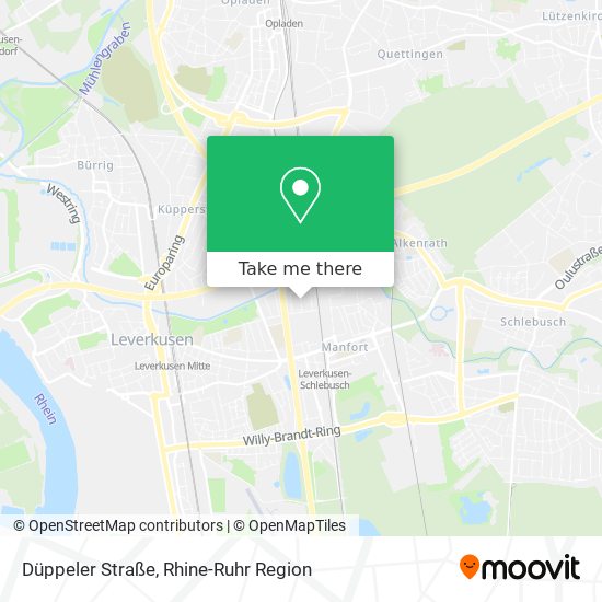 Düppeler Straße map