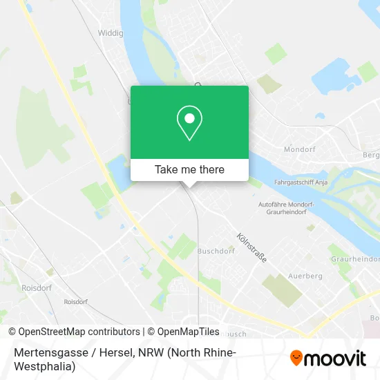 Mertensgasse / Hersel map