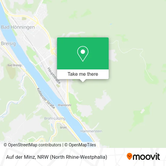Карта Auf der Minz