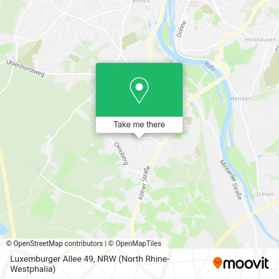 Карта Luxemburger Allee 49