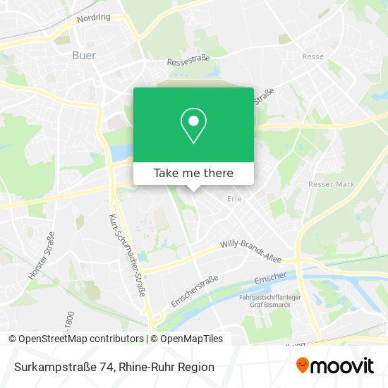 Surkampstraße 74 map