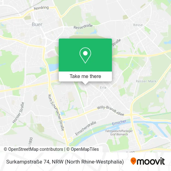 Карта Surkampstraße 74