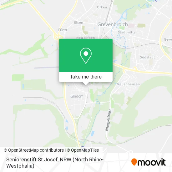 Карта Seniorenstift St.Josef