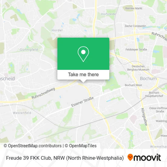 Freude 39 FKK Club map