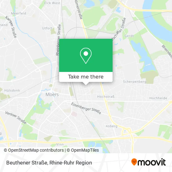 Карта Beuthener Straße