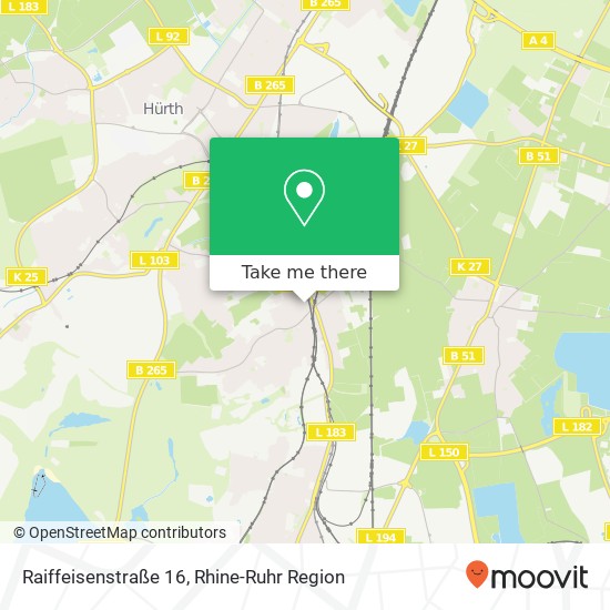 Карта Raiffeisenstraße 16