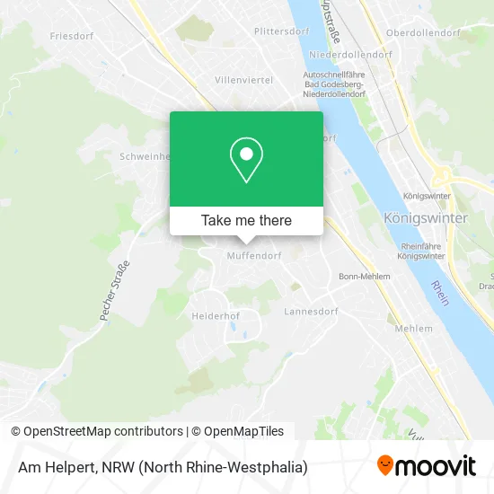 Карта Am Helpert