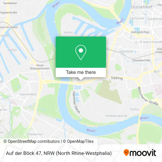 Карта Auf der Böck 47