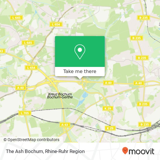 The Ash Bochum map