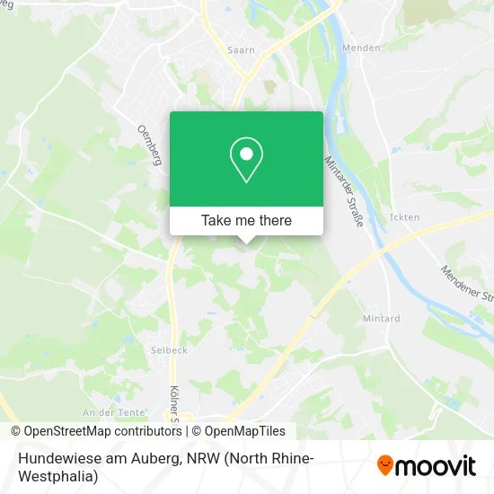 Hundewiese am Auberg map