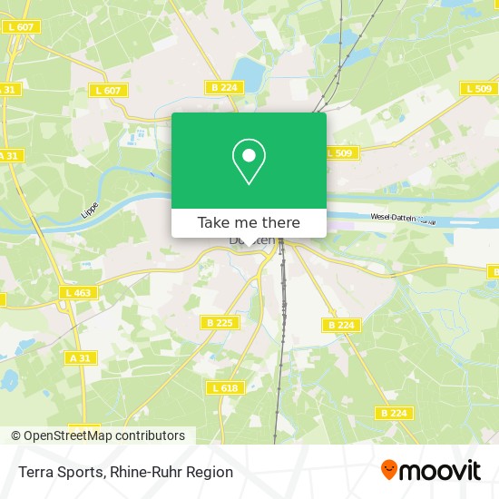 Terra Sports map