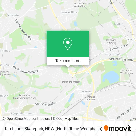 Карта Kirchlinde Skatepark