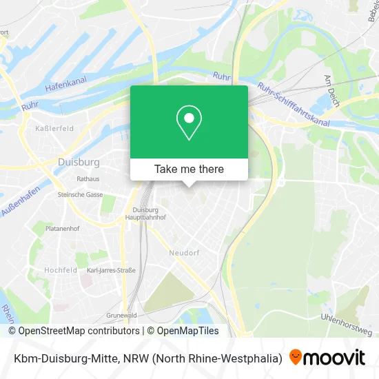 Kbm-Duisburg-Mitte map