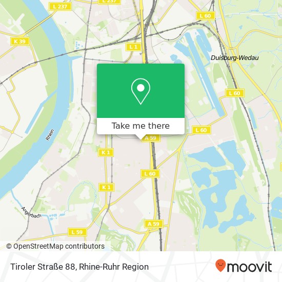 Tiroler Straße 88 map