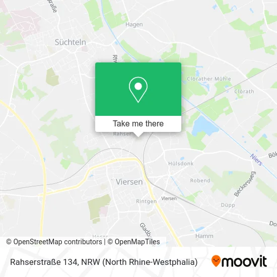 Карта Rahserstraße 134