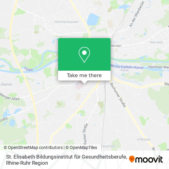 St. Elisabeth Bildungsinstitut für Gesundheitsberufe map