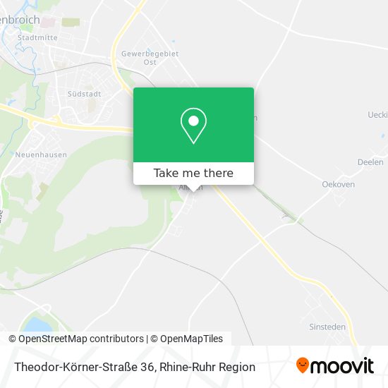 Theodor-Körner-Straße 36 map
