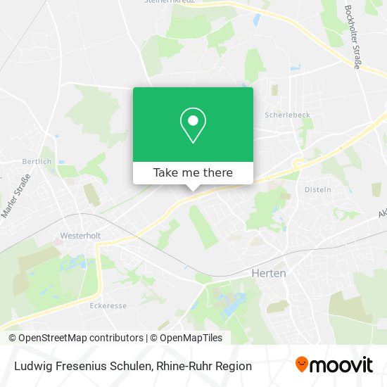 Ludwig Fresenius Schulen map
