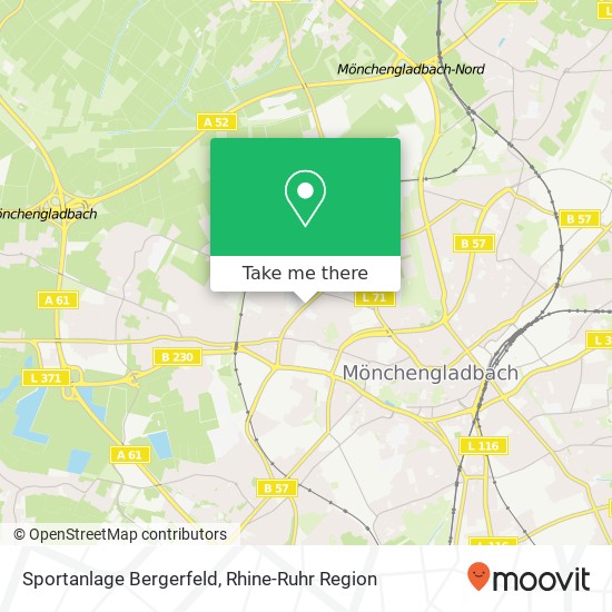 Карта Sportanlage Bergerfeld