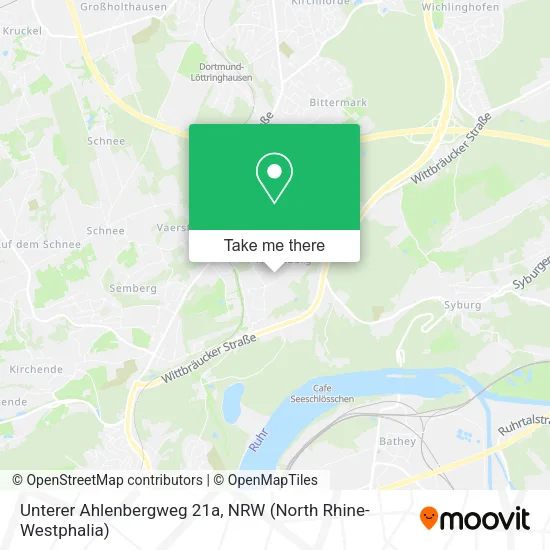 Карта Unterer Ahlenbergweg 21a