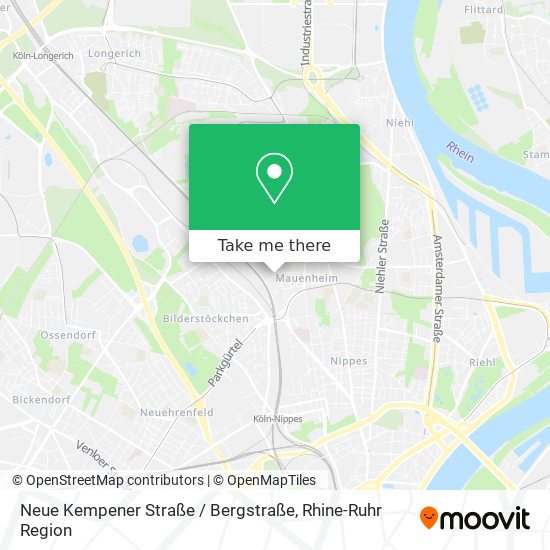 Neue Kempener Straße / Bergstraße map