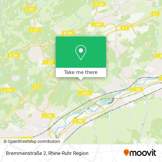 Bremmenstraße 2 map