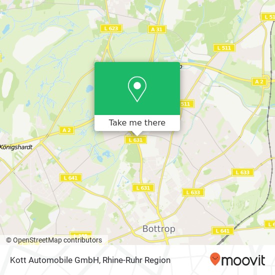 Kott Automobile GmbH map