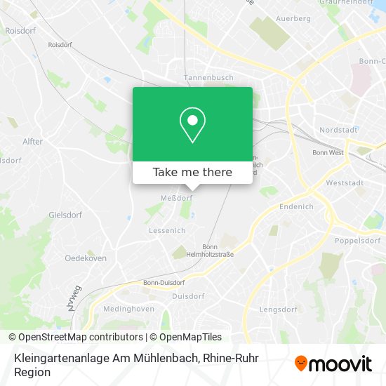 Kleingartenanlage Am Mühlenbach map