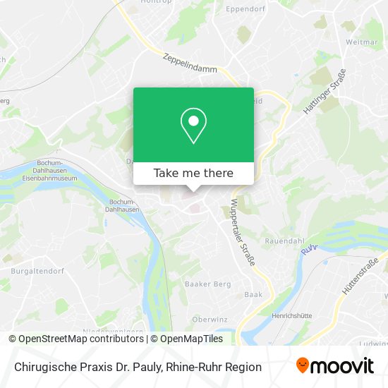 Chirugische Praxis Dr. Pauly map