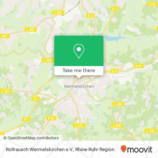 Rollrausch Wermelskirchen e.V. map