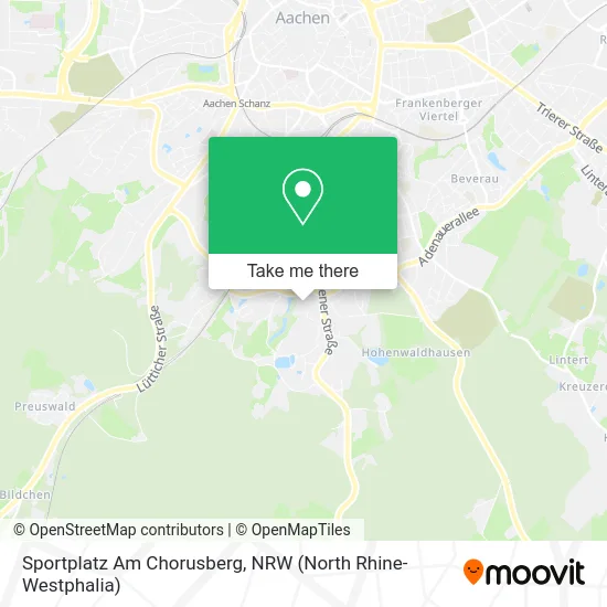 Карта Sportplatz Am Chorusberg
