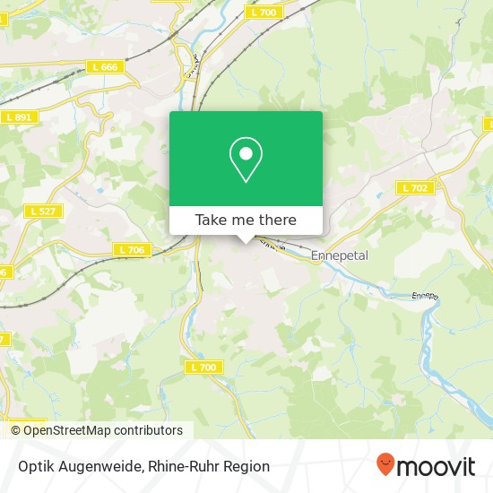 Optik Augenweide map