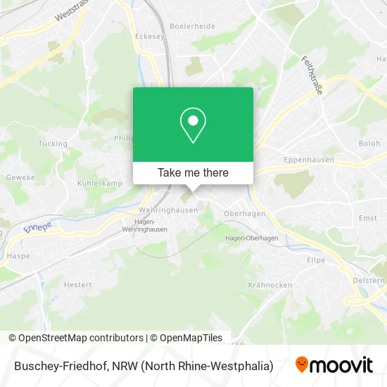 Карта Buschey-Friedhof