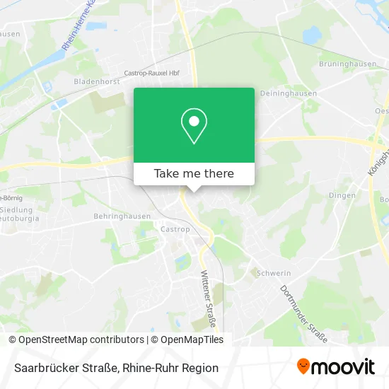 Карта Saarbrücker Straße