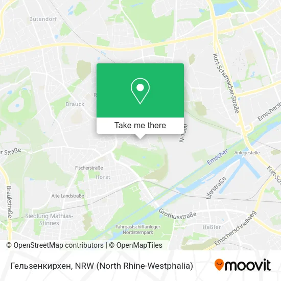 Карта Гельзенкирхен