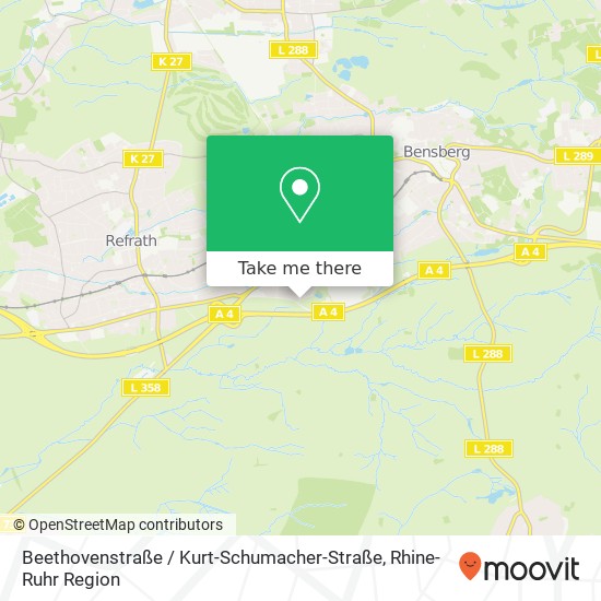 Beethovenstraße / Kurt-Schumacher-Straße map