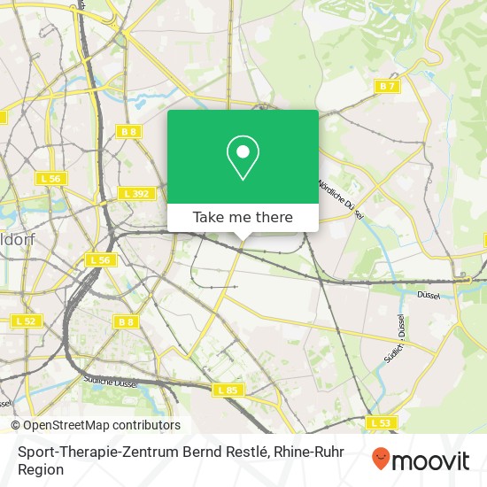 Sport-Therapie-Zentrum Bernd Restlé map