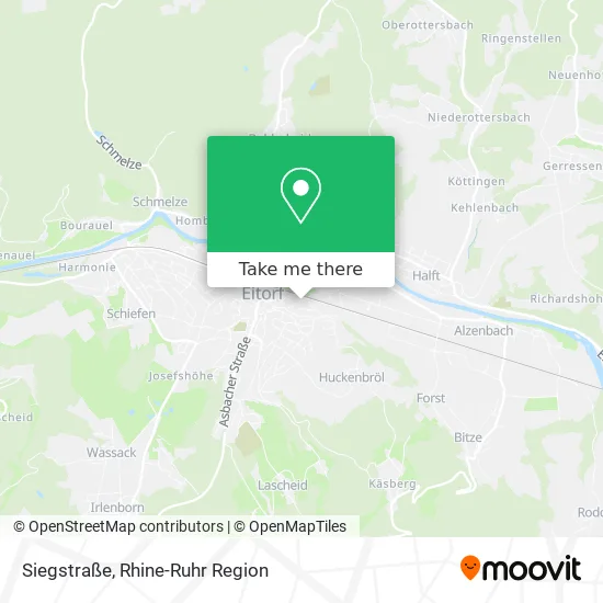 Карта Siegstraße