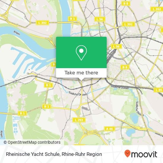 Rheinische Yacht Schule map