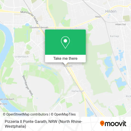 Pizzeria Il Ponte Garath map