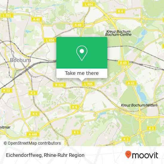 Eichendorffweg map