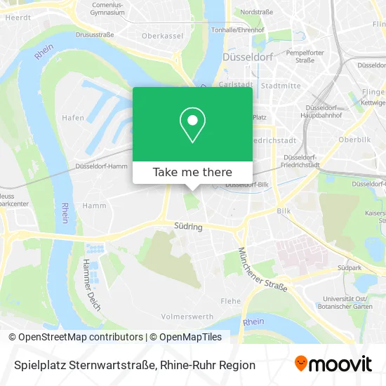 Карта Spielplatz Sternwartstraße