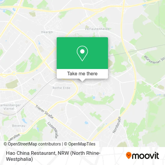 Карта Hao China Restaurant