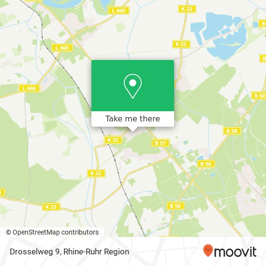 Drosselweg 9 map